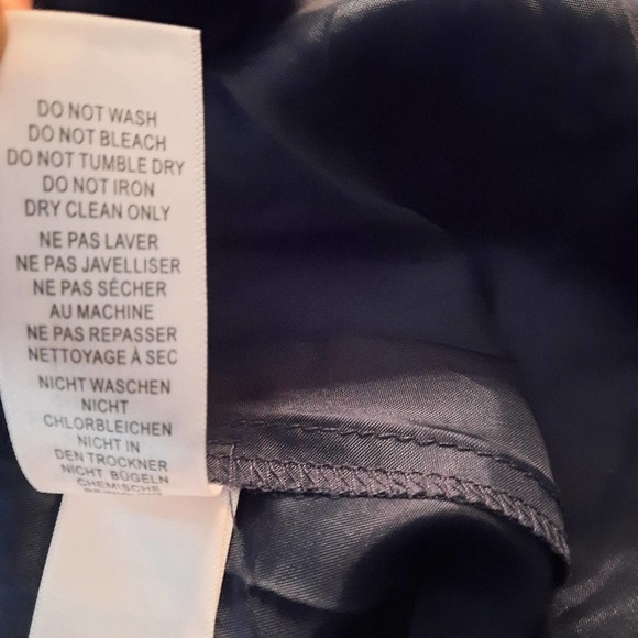 Adrianna Papell Satin Maxi Dress Blue - Picture 11 of 11